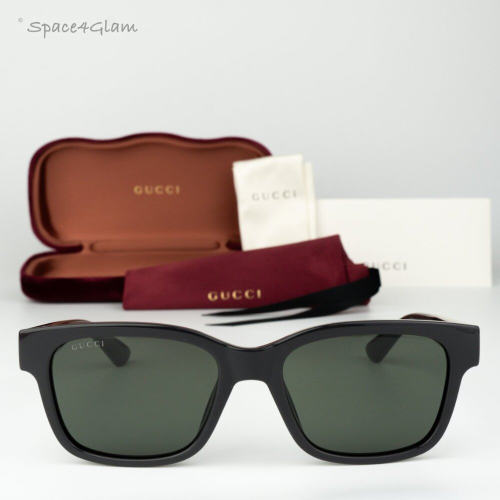 BRAND NEW Gucci GG1716S 003 Grey Square Unisex Sunglasses
